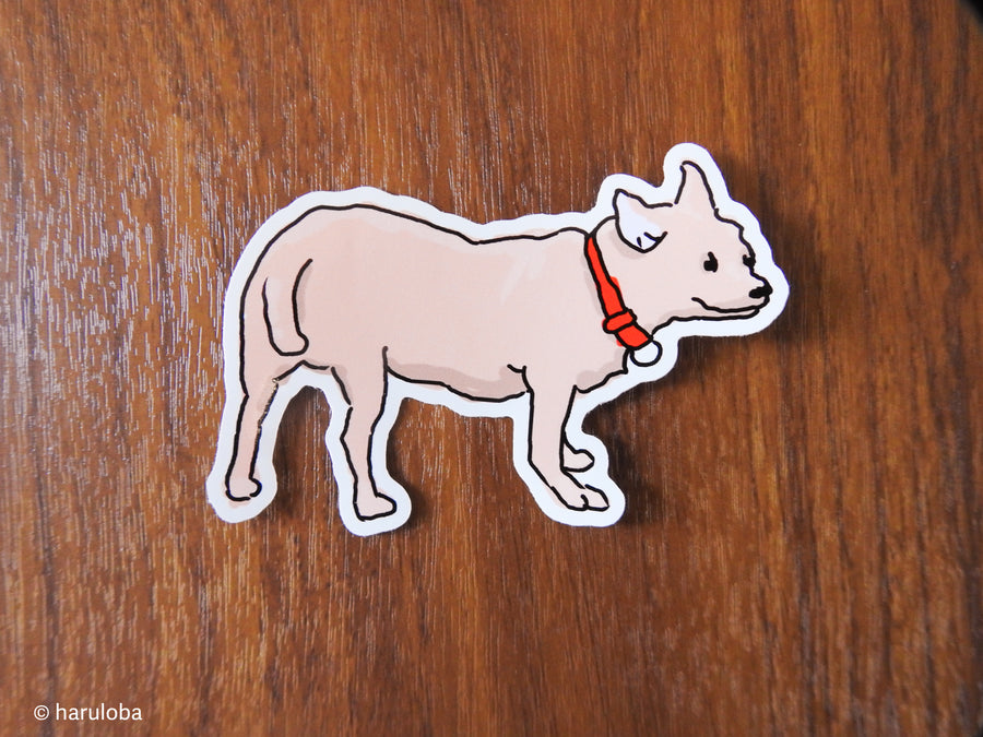 Spanish Dog Sticker